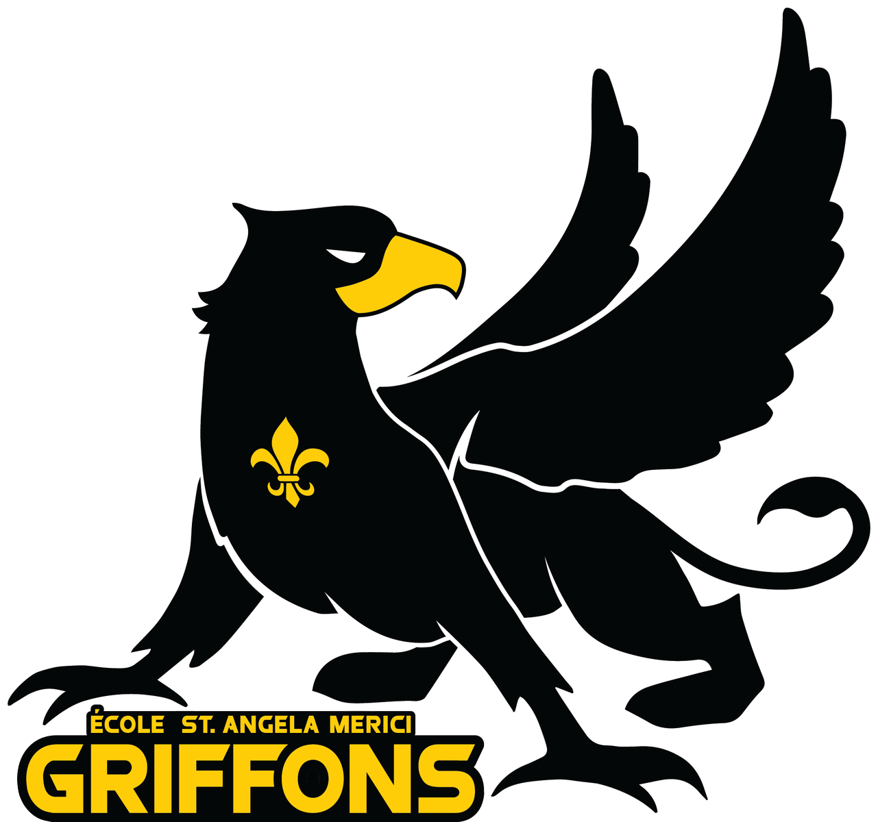 st angela griffons logo stroke preview